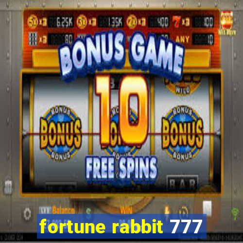 fortune rabbit 777